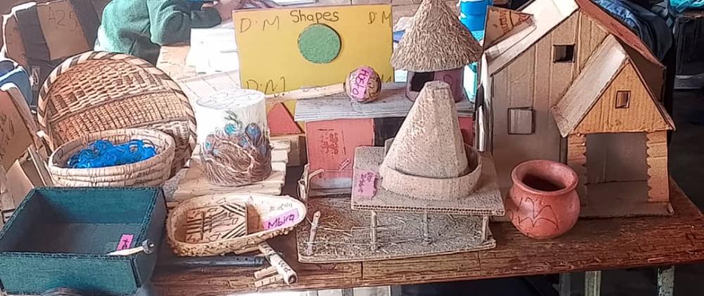 Improvised teaching aids